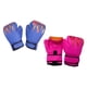 thumbnail image 4 of Guantes de sparring transpirables para boxeo, 2 pares de guantes de entrenamiento para niños. Rosa y azul, 4 of 9