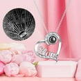 thumbnail image 2 of Gifts for Mom Preserved Real Rose with Necklace I Love You Mom in 100 Languages Forever Rose Mom Necklace from Daughter Son on Mother's Day Birthday, 2 of 6