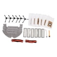 thumbnail image 2 of Floor Sweeper Accessories, Sweeper Accessories Rag Main Brush Sufficient Quantity Easy To Disassemble  for Replacement, 2 of 7