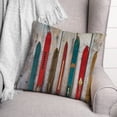 thumbnail image 3 of Creative Products Vintage Skis 16 x 16 Spun Poly Pillow, 3 of 3