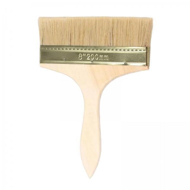 2-6 pinceles de cerdas de cerdo de pintura para regalos de pared de acuarela para amantes de la pintura 8 4 piezas
