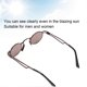thumbnail image 2 of Gafas de sol polarizadas para mujer, gafas de sol polarizadas anti-UV de moda para hombre, gafas de sol polarizadas ovaladas para actividades al aire libre que también se pueden utilizar como gafas, 2 of 5