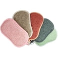 thumbnail image 1 of GHSDFBB Molly’s Marvelous Dual Sided Scrubbing Kitchen Sponges Pads, Soft Microfiber Side for Non-Scratch Household Cleaning, Rough Side for Pot Pans Dish Scrubber, Bathroom, Machine Washab, 1 of 7