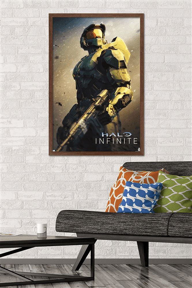 Halo Infinite - Become Wall Poster, 22.375" x 34", Framed