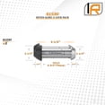 thumbnail image 2 of Candados de Gancho InfiniteRule Security Paquete de 2 con Llave Igualada, 2 of 8