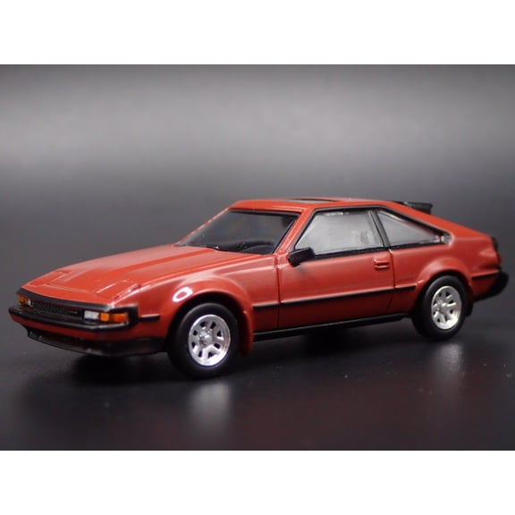 Open Box 1982-1986 TOYOTA CELICA SUPRA XX TERRACOTTA 1/64 SCALE DIORAMA DIECAST MODEL CAR