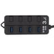 thumbnail image 4 of Suministros electrónicos, concentrador USB de 4 puertos de alta velocidad, puerto USB, concentrador de EE. UU., confiabilidad excepcional, 4 of 8