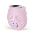 thumbnail image 2 of Fameei:USB rechargeable shaver electric lady shave hair removal hair removal body wash shaving knife (pink), 2 of 8