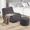 Gray, variant on AVAWING Compressed Bean Bag Sofa, Large Bean Bag Chair, Ergonomic Comfy Chair for Adults&Kids, Gray