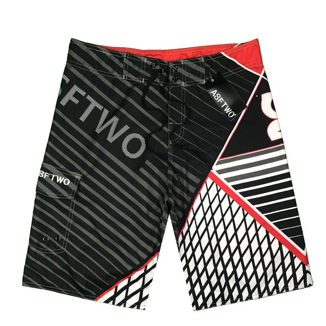 Pantalones cortos de natación de talla grande para hombre, Bermudas para surfear, traje de baño de ajuste seco, bañadores para correr, pantalones de playa Fivean unisex