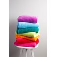 thumbnail image 4 of DII 60x50" Modern Fabric 2-pack Fuzzy Fleece Throw in Bright Orchid Pink, 4 of 6