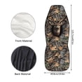 thumbnail image 7 of XYZCANDO Deer Car Seat Covers 2 Pcs Camo Forests Car Seat Cover for Front Seats Anti-Slip Back Fabric Automotive Interior Seats Covers Universal Fit for Most Cars SUVs and Sedans, 7 of 7