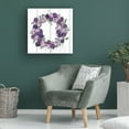 thumbnail image 4 of Jennifer Paxton Parker 'Purple Tulip Wreath I' Canvas Art, 4 of 4