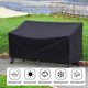 thumbnail image 2 of Funda para banco de exterior, 210D, resistente, para muebles de patio de 2 plazas, con rejillas de ventilación, resistente a todo tipo de clima, 53 L x 26 W x 35 H pulgadas, 2 of 7