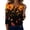 13-Saffron, variant on Womens Tops 3/4 Sleeve,Plus Size Fall Shirts for Women Casual Floral Printed Three Quarter Tunic top Loose Fit XL