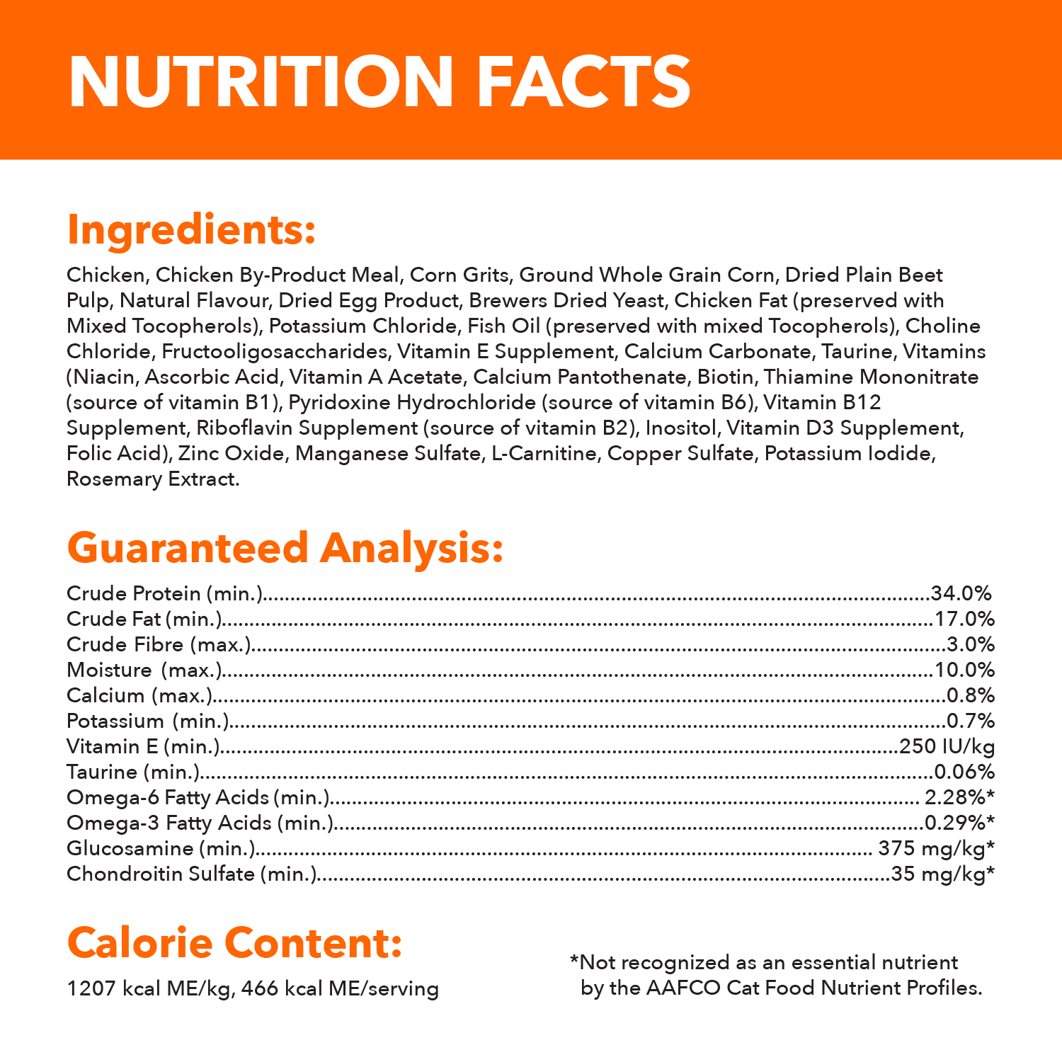 Nourriture sèche pour chats IAMS PROACTIVE HEALTH Chat âgé en santé avec poulet, sac de 3,18 kg
