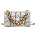 thumbnail image 1 of Bolsos de hombro elegantes para mujer, bolso cuadrado de cuero PU para banquete, para fiestas, clubes de bodas, 1 of 9