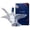 Grey Goose B #2, variant on 3D Sculpted Grey Goose Glass Whiskey Bottle 350ml – Father's Day Gift for Whiskey Lovers, Home Bar Decor with Wide Mouth (Grey Goose A)
