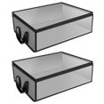 thumbnail image 1 of 2Pcs Hat Storage Box Robust Baseball Caps Organizer Foldable Windowable Organizer Large Capacity Storage Easy Access Widely Used Organizer for Baseball Caps, 1 of 10