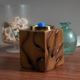 thumbnail image 3 of Scentsationals Wax Melt Warmer, Wax Warmer for Scented Wax Melts - Modern Driftwood - Candle Wax Melter for Fragrance Cubes and Tarts, 3 of 6