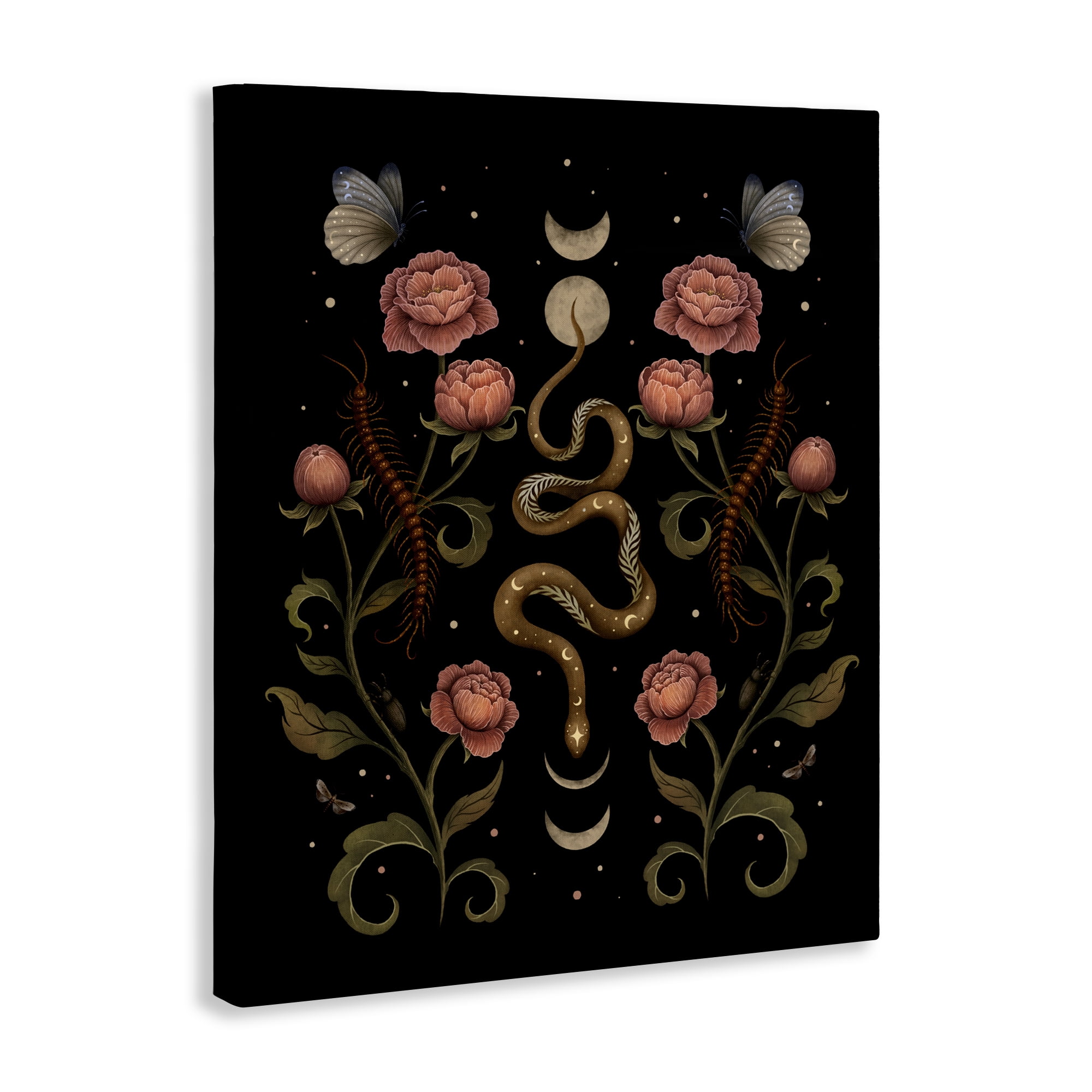 Stupell Industries Serpentine Garden Symmetry Canvas Wall Art, design by Episodic Drawings