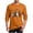 Orange top 4, variant on LWITHSZG Men's Halloween Graphic T-shirts Fall Long Sleeve Festival Tops Big and Tall Fashion Crew Neck Basic Tees Layering Top 4X-Large