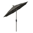 thumbnail image 3 of 11' Fibre de Verre Marché Umbrella Col Inclinaison DV Bronze/Pacifica/Taupe, 3 of 4
