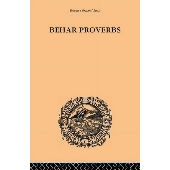Behar Proverbs, (Paperback)