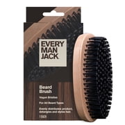 Every Man Jack Men's Beard Brush with Cruelty-Free Vegan Bristles