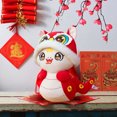 thumbnail image 5 of IMossad 2025 Lucky Snake Year Doll - Wealth Snake Plush Toy, Chinese New Year Gift for Kids, Cute Baby Doll, 5 of 6