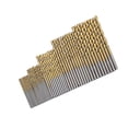 thumbnail image 5 of OATIPHO 50Pcs Hss Drill Bits Set Titanium Coated for Accurate Wood Plastic Metal Holes, 5 of 8