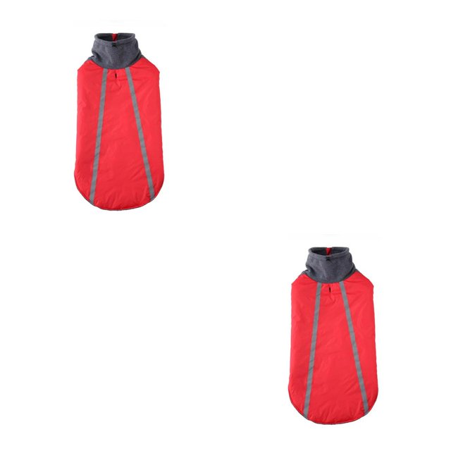 Methold Chaqueta reflectante para mascotas, abrigo de seguridad para exteriores, ropa pequeña, mediana y grande, impermeable, decoración de escalada de Type3 NO3 Methold CBP181609