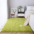 thumbnail image 2 of Noahas Soft Fluffy Area Rug Modern Shaggy Bedroom Rugs for Kids Room Nursery Rug Floor Carpets, 6'x 9',Green, 2 of 7