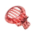 thumbnail image 4 of Unique Bargains 1 Pc Elegant Round Hollow Hair Clips Hairdo Clip Red, 4 of 5