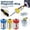 AS SHOWN, variant on 3pc Upgraded Screwdriver Head Magnetic Rings,1/4 Inch/6.35mm Universal Screw Magnetizer Ring for Hex Screwdriver & Power Bits,Metal Magnetic Screw Holder Tool
