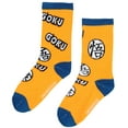 thumbnail image 4 of Dragon Ball Z Boys' Socks Goku Kame Symbols 2 Pairs Kids Athletic Crew Socks, 4 of 7
