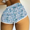 thumbnail image 2 of YUGYXL Womens Print Shorts 2025 Summer Elastic Waist Sport Pants Workout Shorts Tennis Shorts Lovely Slim Comfy Shorts Light Blue XXL, 2 of 6