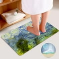 thumbnail image 4 of GZHJMY Bathroom Mat set of 3， Mountain Landscape of Forests 3 Pieces Bath Mats Set for Bathroom, Vintage Style Non-Slip Washable Cover Floor Rug Decorations for Kitchen Bathroom Bedroom, 4 of 6