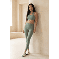 thumbnail image 4 of Women’s Basic Tummy Control Leggings, Moisture Wicking Activewear, 4 of 7