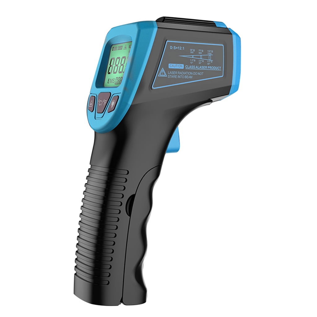 Temp Meter Temperature Gun Non-contact LCD Digital Laser IR Infrared Thermometer 