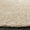 thumbnail image 4 of SAFAVIEH Arizona Cady Solid Shag Runner Rug, Gold, 2'3" x 8', 4 of 12
