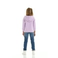 thumbnail image 4 of Cudlie 2-Pack Toddler Zip-Up Hoodies for Boys and Girls – Colorful Cotton Blend Sweatshirts with Pockets – Durable Machine Washable Kids Jacket - Seashell Pink, Fair Orchid - Size 3T, 4 of 11