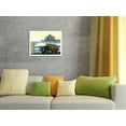 thumbnail image 4 of One Last Ride - Retro Woodie on Beach with Surfboards - Huntington Beach Pier - From an Original Color Painting by Scott Westmoreland - Japanese Unryu Rice Paper Art Print (Unframed) 17 x 22 in, 4 of 4