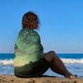 thumbnail image 3 of Landscape Butterfly Beach Towel, Microfiber Beach TowelsAbsorbent, Compact, Beach Blanket, Lightweight Towel for The Swimming, 3 of 7