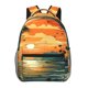 thumbnail image 1 of Disketp Tropical Sunset Paradise Mochila Estampada para Hombre y Mujer – Mochila Ligera Clásica con Múltiples Bolsillos para Universidad, Trabajo y Viajes-One Size, 1 of 5