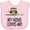 AD-Pink, variant on Inktastic My Nana Loves Me Owl Girls Baby Bib