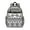 Silver-3, variant on Mystical Goth Students Backpack with Cosmic Eclipse and Lunar Constellation Art, Ethereal Sunburst Print, Adjustable Straps and Spacious for and School