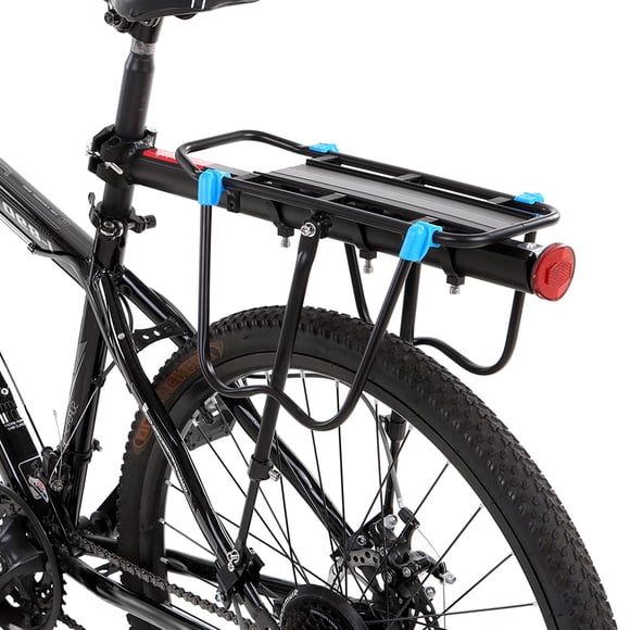 Portaequipajes Rack de carga de bicicleta ajustable Aleación de aluminio Bicicleta de montaña Rack t TOMSHOO Portaequipajes