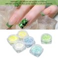thumbnail image 3 of Escamas de uñas ANGGREK Delicadas Purpurinas para uñas 6 cajas de Moda para vacaciones, 3 of 7