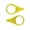 33, variant on 200Pcs Checkpoint Loose Wheel Lugs Nut Indicator for 32mm 33mm Nut HighsVisibility Yellow Wheel Check Indicator